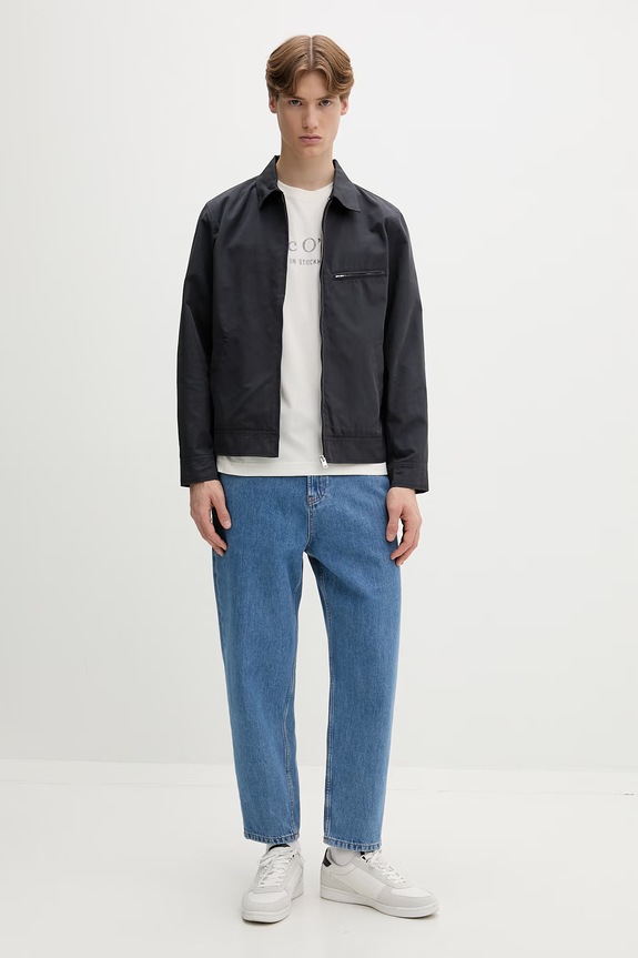 Marc O'Polo T-shirt męski bawełniany 5000012688 beżowy SS26