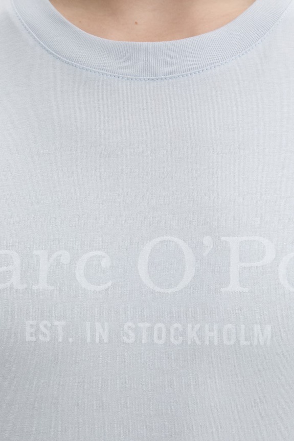 Marc O'Polo T-shirt męski bawełniany 5000012688 niebieski