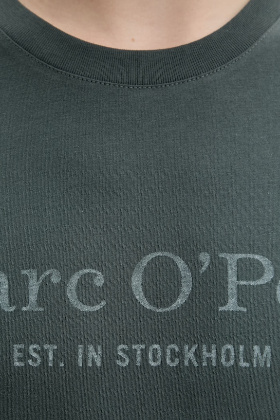 Marc O'Polo T-shirt męski bawełniany 5000012688 zielony