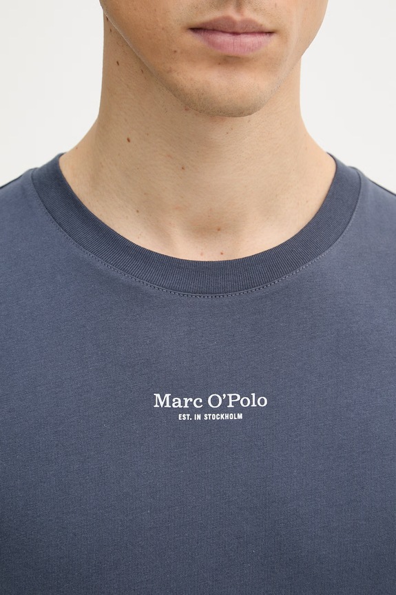 Marc O'Polo tričko pánske bavlnené 5000012689 tmavomodrá