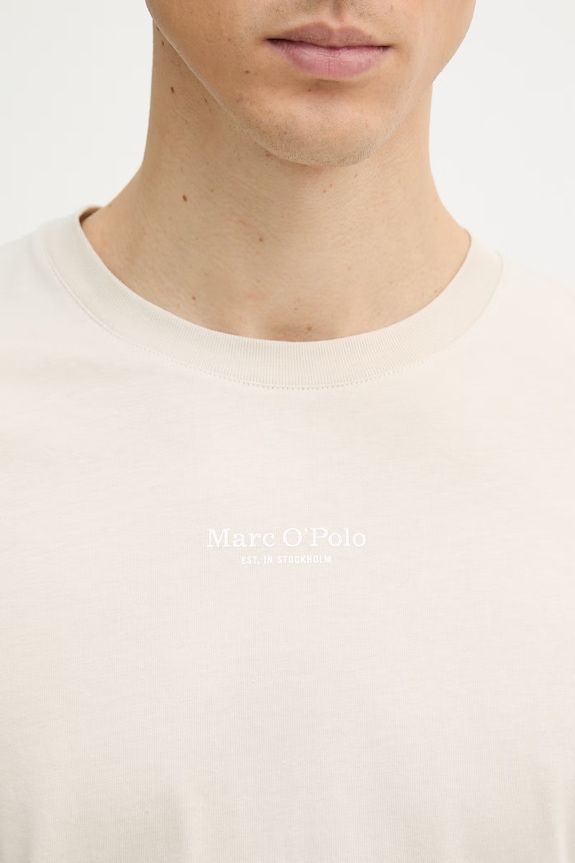 Marc O'Polo tricou pentru bărbați, din bumbac 5000012689 bej