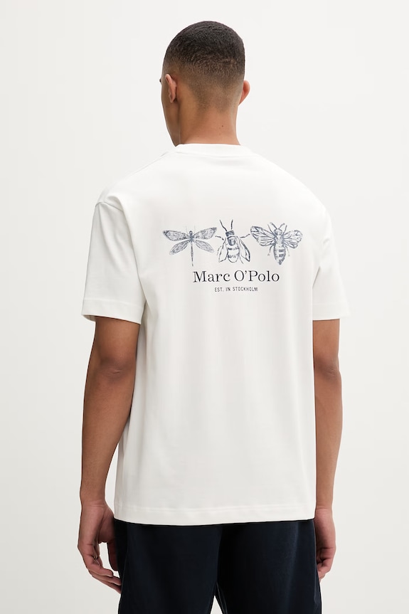Marc O'Polo tricou pentru bărbați, din bumbac bej 5000012703