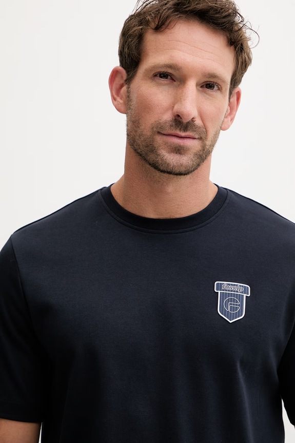 Fusalp T-shirt Ανδρικό Βαμβακερό TYLO ANIM σκούρο μπλε J2123