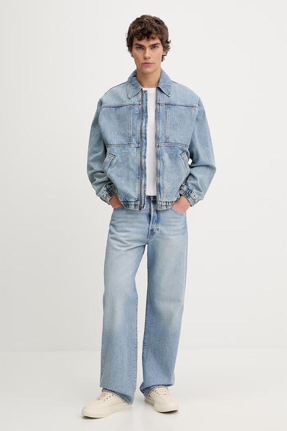 Βαμβακερό μπλουζάκι Levi's HALF SLV PKT 005OB.0000 μπεζ SS26