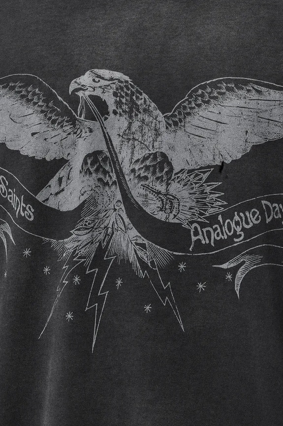 AllSaints t-shirt męski bawełniany AETERNA M010PE czarny