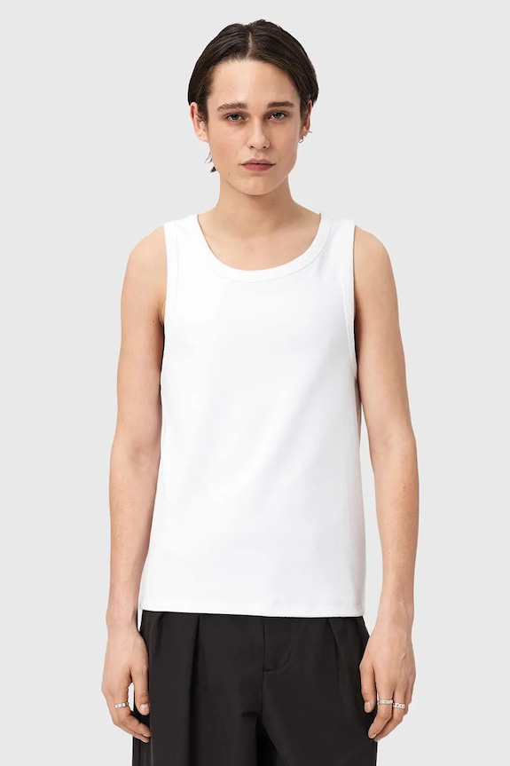 AllSaints bokserka męska bawełniana AXEL biały M005JE