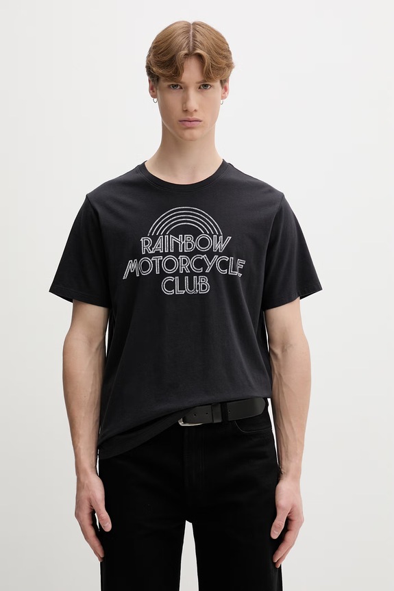 Levi's majica za muškarce od pamuka COMMUNITY TEE x PRIDE crna 24671.0048