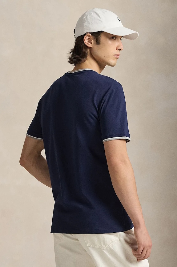 Polo Ralph Lauren t-shirt 710963492 granatowy SS26