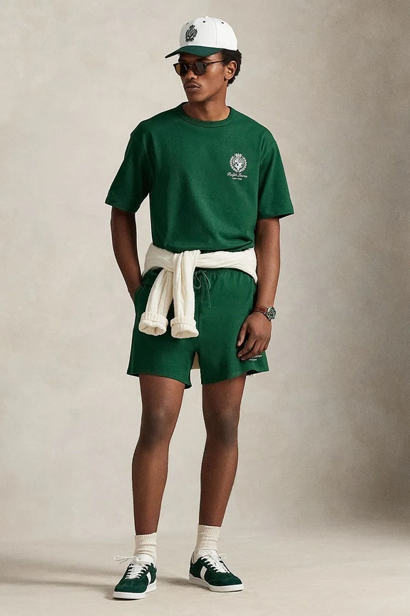 Îmbrăcăminte Polo Ralph Lauren tricou din bumbac 710A13265 verde