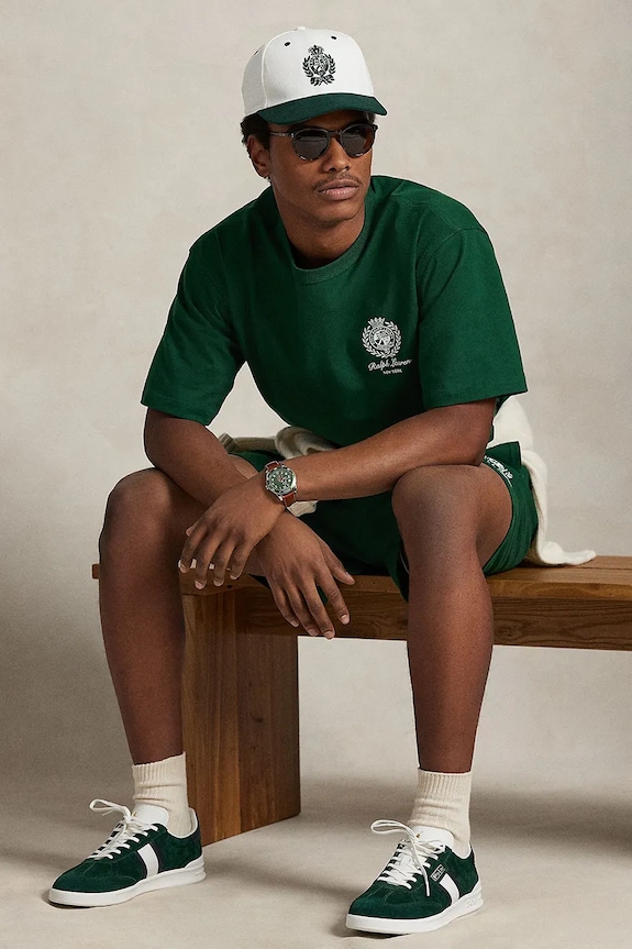 Polo Ralph Lauren tricou din bumbac 710A13265 verde