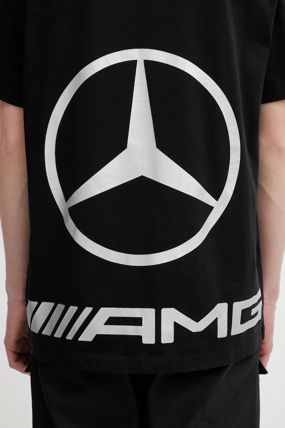 Y-3 x F1 STAR SS TEE t-shirt basic męski bawełniany czarny KR2374