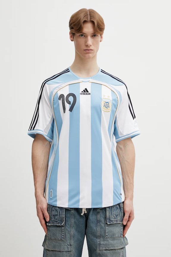 Футболка adidas Originals AFA H JSY 06 M візерунок блакитний JN3708