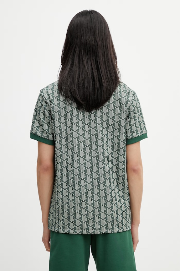 Abbigliamento Lacoste t-shirt da uomo TH1197 verde