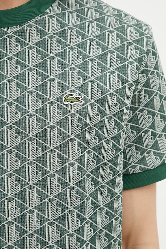 Lacoste t-shirt da uomo verde TH1197