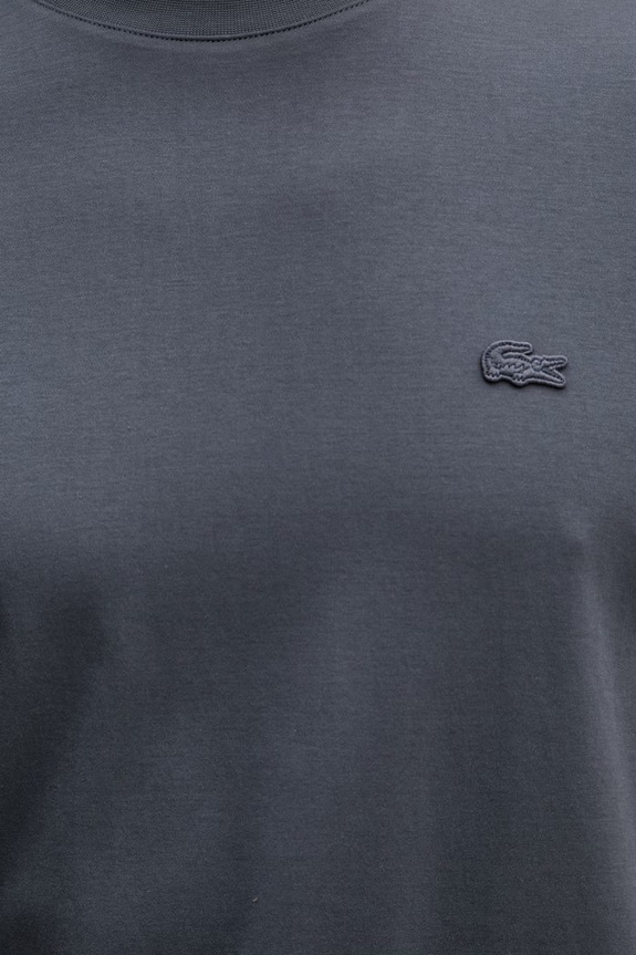 Lacoste t-shirt basic bawełniany męski TH5931 szary