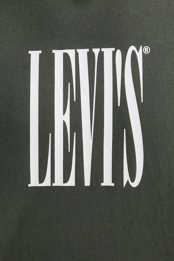 Βαμβακερό μπλουζάκι Levi's VINTAGE FIT GRAPHIC 87373.0395 πράσινο