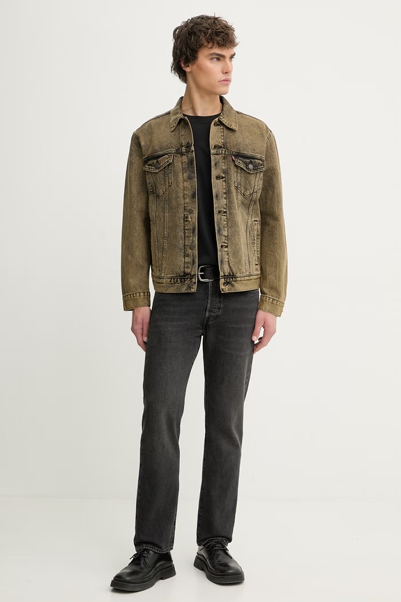 Βαμβακερό μπλουζάκι Levi's VINTAGE FIT GRAPHIC 87373.0397 μαύρο SS26