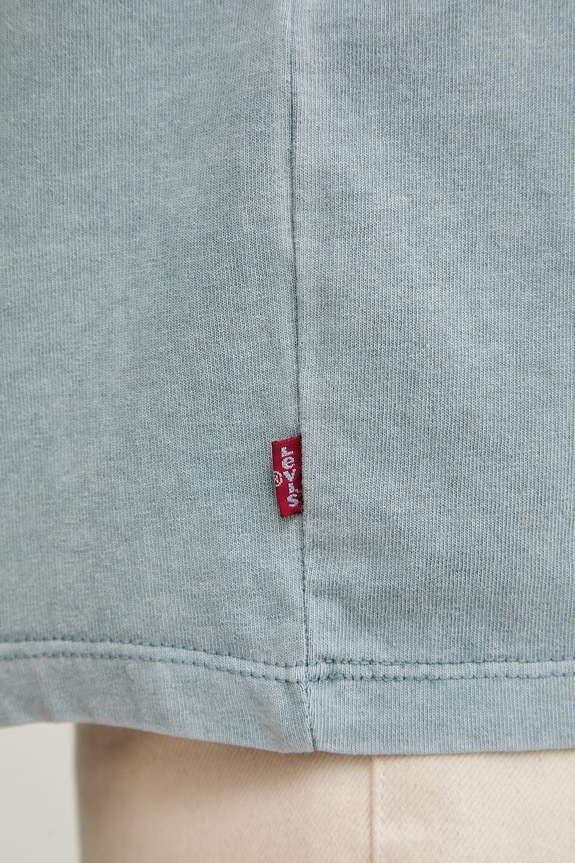 Βαμβακερό μπλουζάκι Levi's VINTAGE FIT GRAPHIC 87373.0406 μπλε