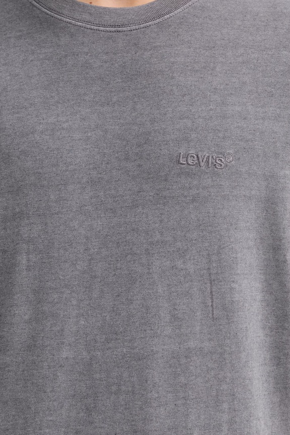 Βαμβακερό μπλουζάκι Levi's RED TAB VINTAGE A0637.0179 γκρί