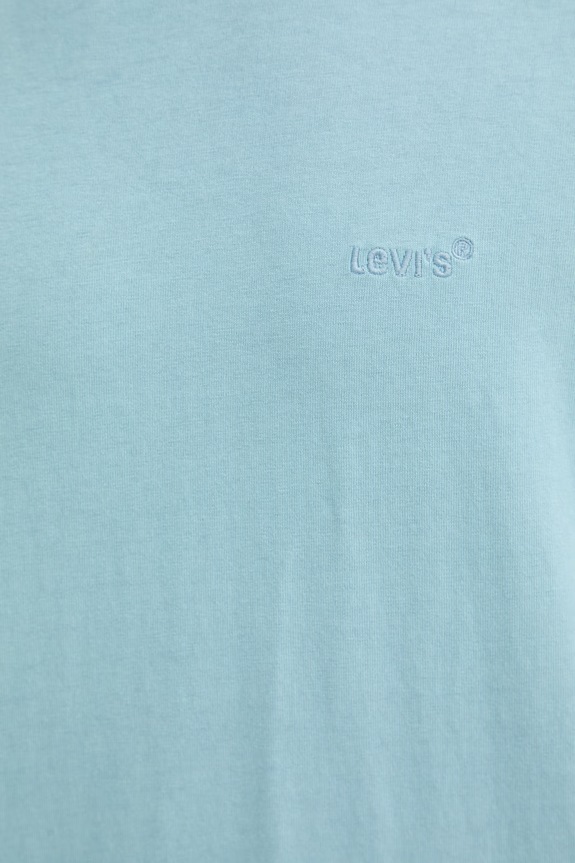 Βαμβακερό μπλουζάκι Levi's RED TAB VINTAGE A0637.0180 μπλε