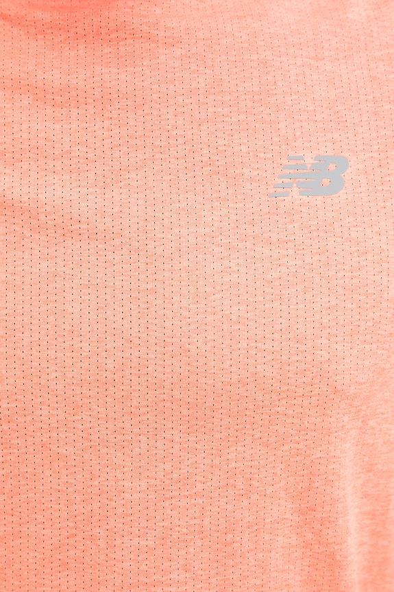 New Balance t-shirt treningowy męski pomarańczowy MT41253AAE