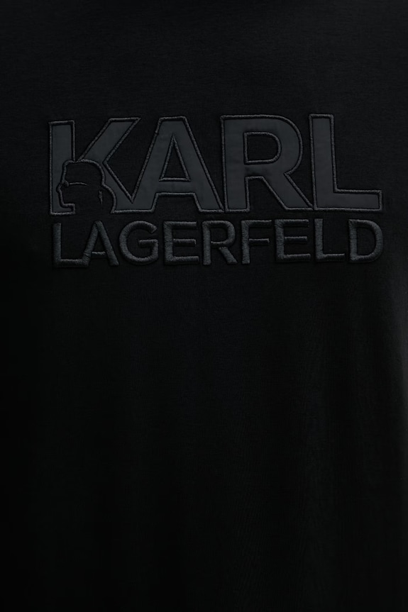 Karl Lagerfeld t-shirt 562221.755035 fekete