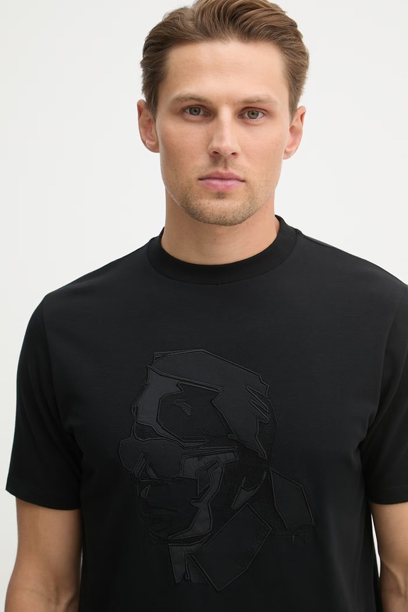Karl Lagerfeld t-shirt fekete 562221.755036