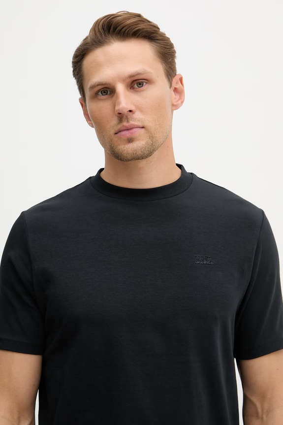 Karl Lagerfeld t-shirt sötétkék 562235.755034