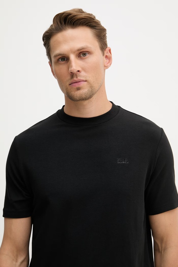 Karl Lagerfeld t-shirt fekete 562235.755034