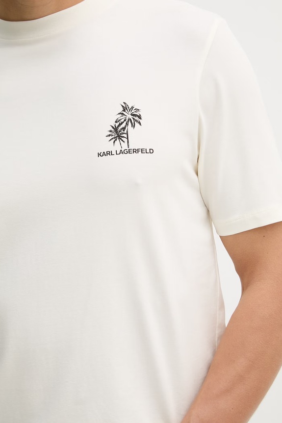 Μπλουζάκι Karl Lagerfeld 562221.755041 μπεζ