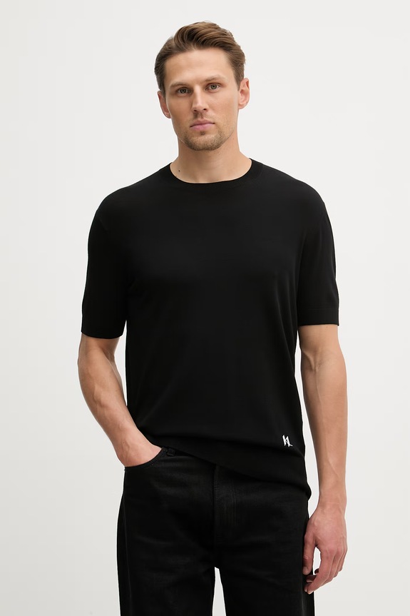 Футболка Karl Lagerfeld regular чёрный 562302.655013