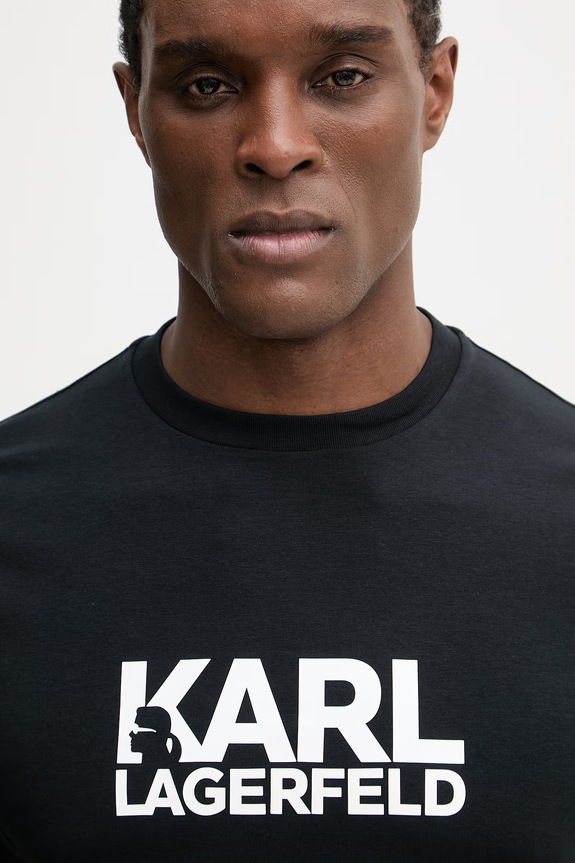 Tričko Karl Lagerfeld námořnická modř 562235.755780
