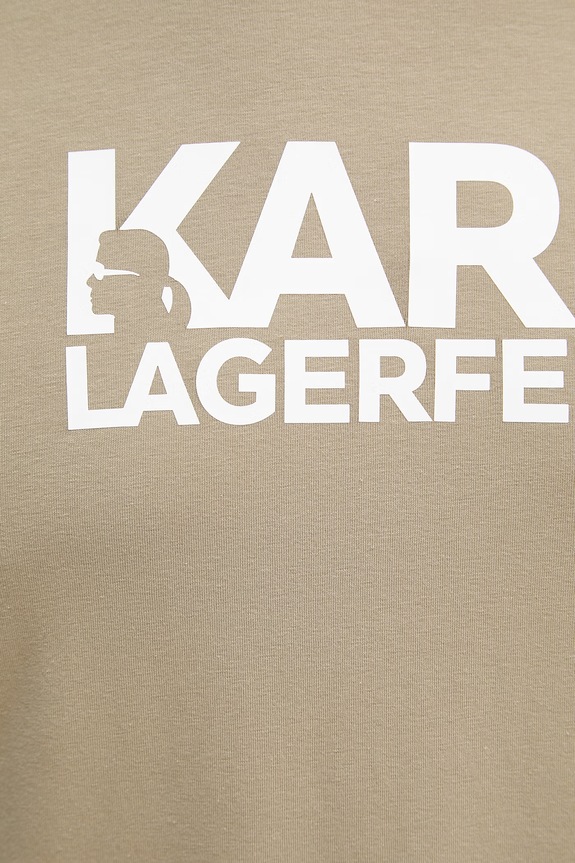 Karl Lagerfeld t-shirt 562235.755780 zielony
