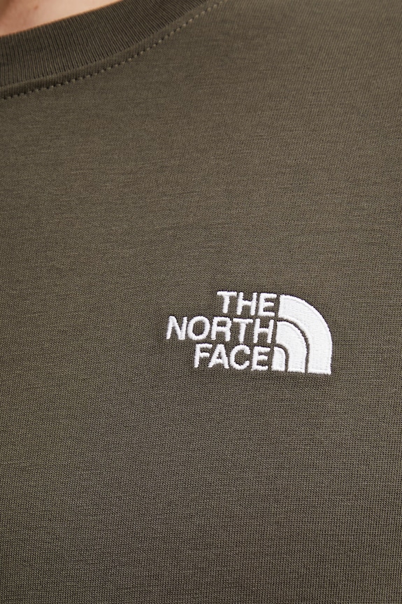 Majica kratkih rukava The North Face Simple Dome zelena NF0A8CZ221L1