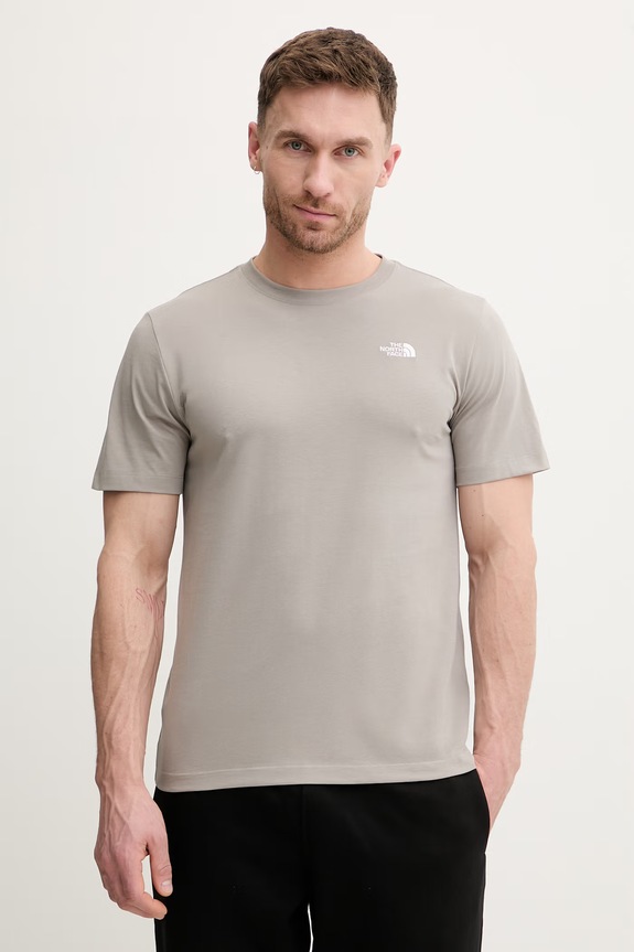 The North Face t-shirt Simple Dome pozostałe beżowy NF0A8CZ22MB1