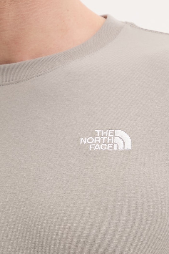 The North Face t-shirt Simple Dome NF0A8CZ22MB1 beżowy