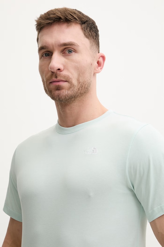 The North Face t-shirt Simple Dome zielony NF0A8CZ2G701