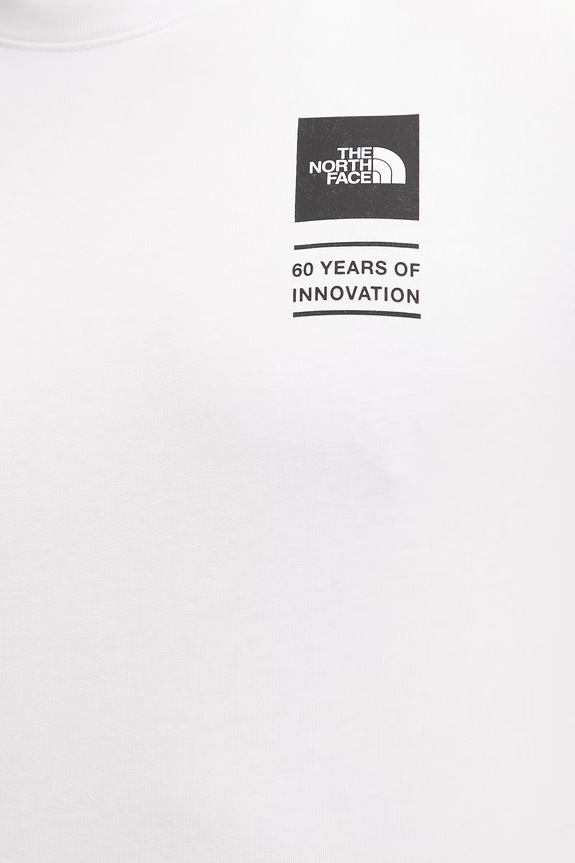 The North Face t-shirt bawełniany CELEBRATION NF0A8GARFN41 biały