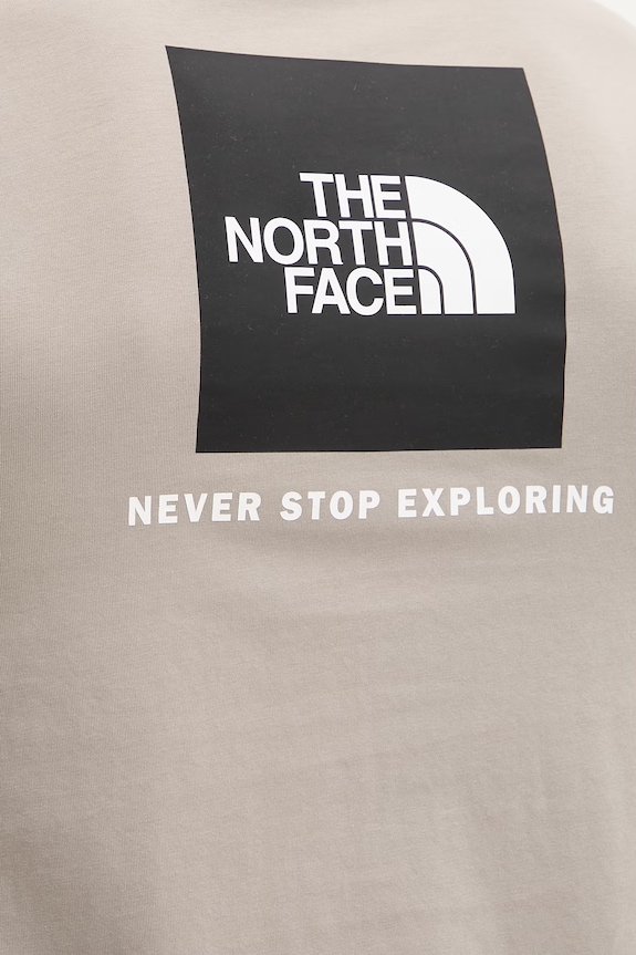 The North Face t-shirt EVOLUTION NF0A8B6K2MB1 beżowy