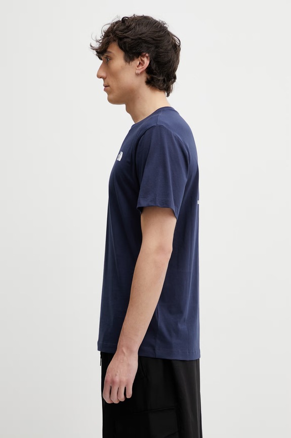 The North Face t-shirt EVOLUTION NF0A8B6K8K21 blu navy SS26