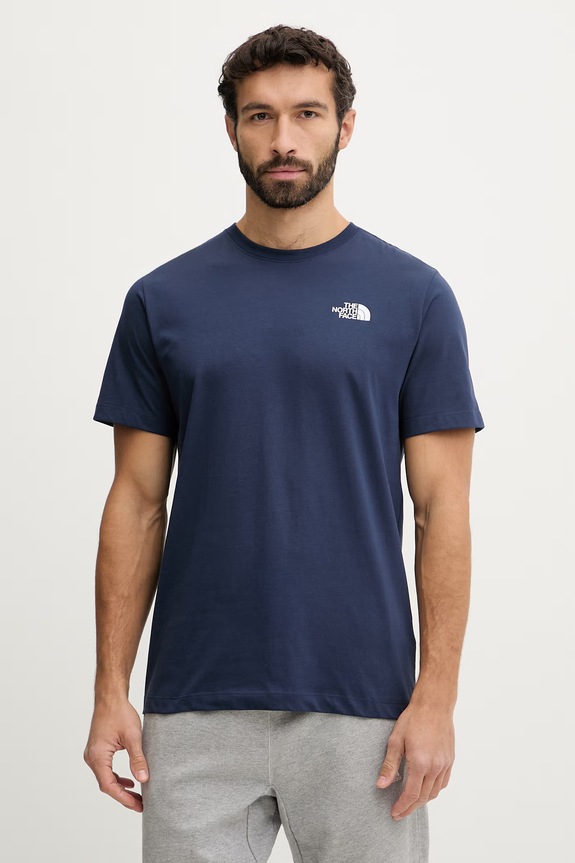 Odzież The North Face t-shirt EVOLUTION NF0A8B6K8K21 granatowy