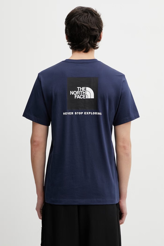 Abbigliamento The North Face t-shirt EVOLUTION NF0A8B6K8K21 blu navy