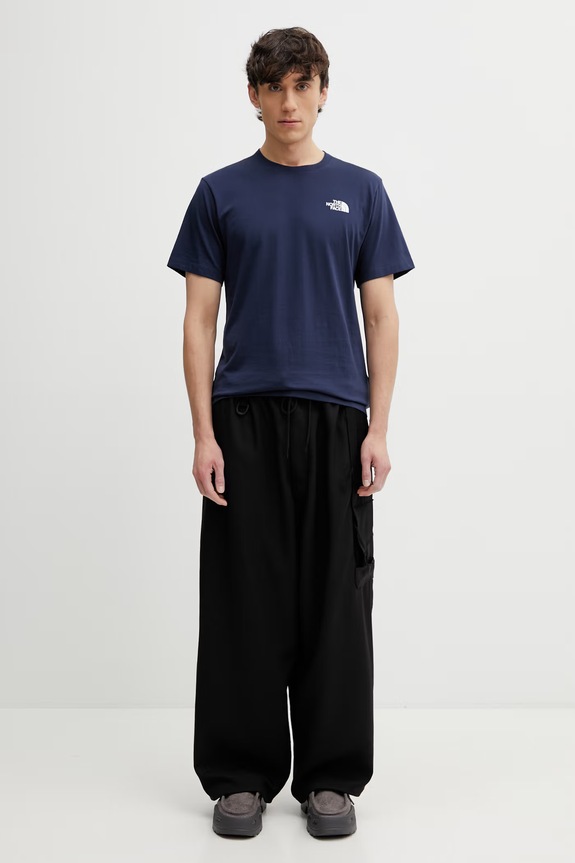 The North Face t-shirt EVOLUTION NF0A8B6K8K21 blu navy