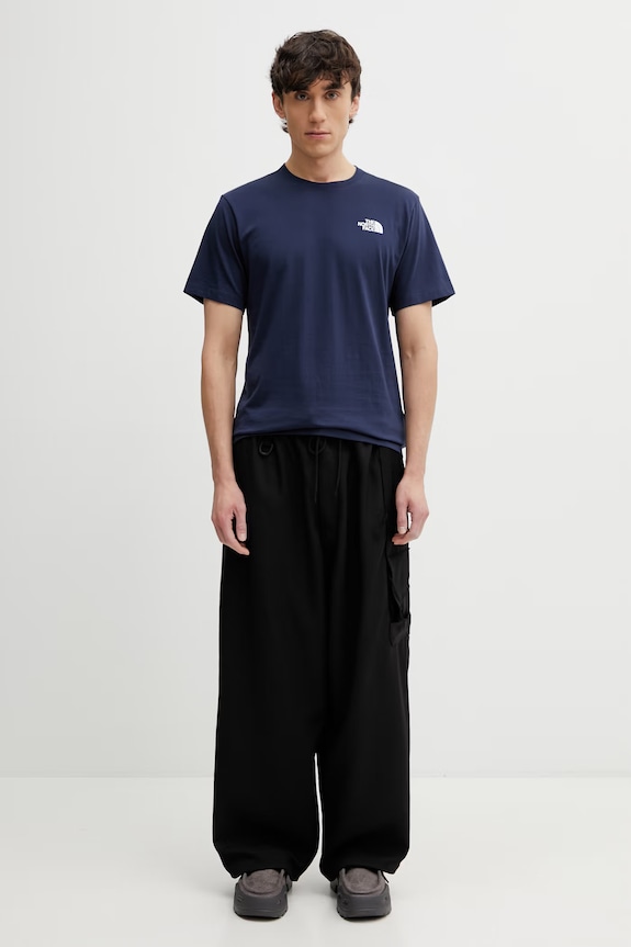 The North Face t-shirt EVOLUTION NF0A8B6K8K21 blu navy