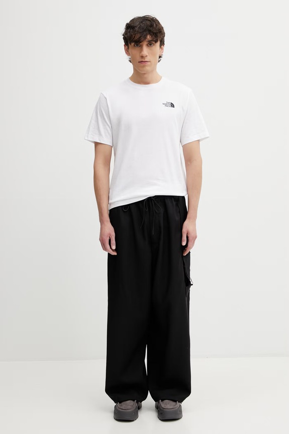 The North Face t-shirt EVOLUTION NF0A8B6KFN41 biały
