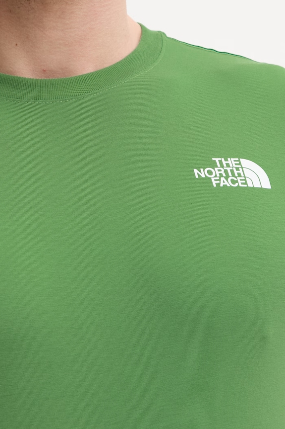 The North Face t-shirt EVOLUTION NF0A8B6KG571 zielony