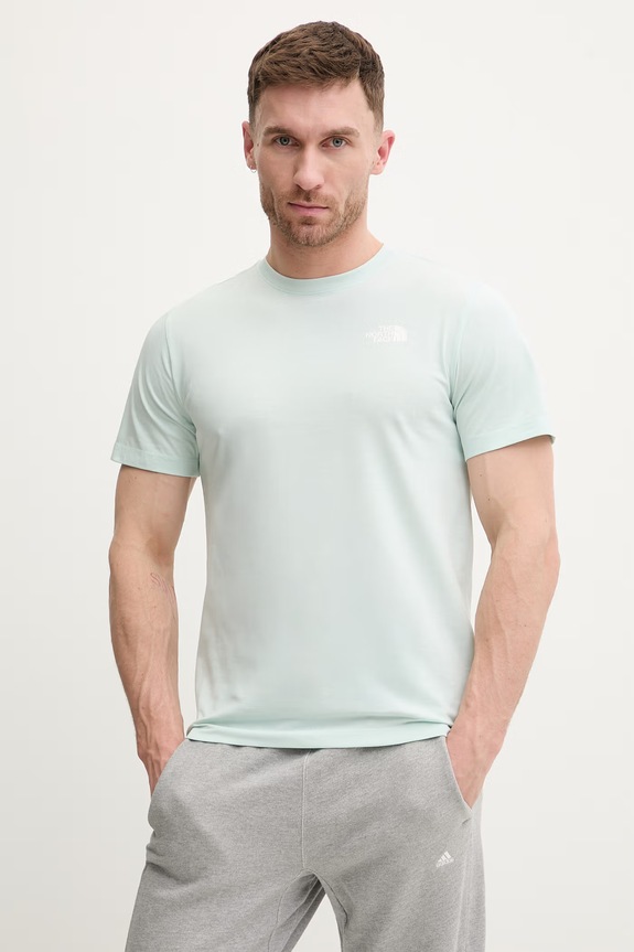Odzież The North Face t-shirt EVOLUTION NF0A8B6KG701 zielony