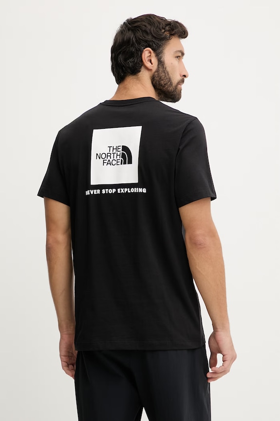 The North Face t-shirt bawełniany EVOLUTION regular czarny NF0A8B6KKY41