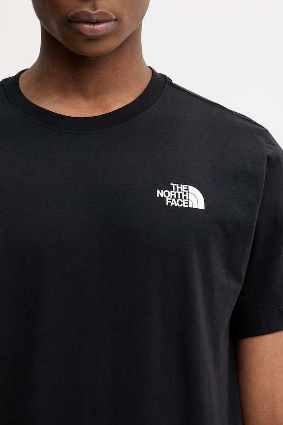 The North Face cotton t-shirt EVOLUTION black NF0A8B6KKY41