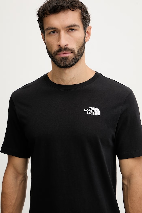 The North Face tricou din bumbac GRAPHIC negru NF0A8GUWJK31